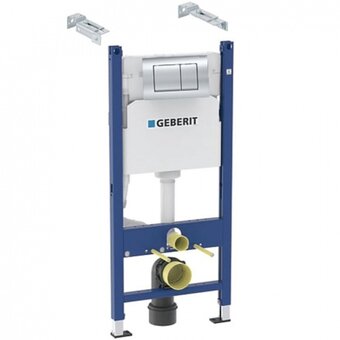  Инсталляция для подвесного унитаза Geberit Duofix 458.163.21.1 Хром 