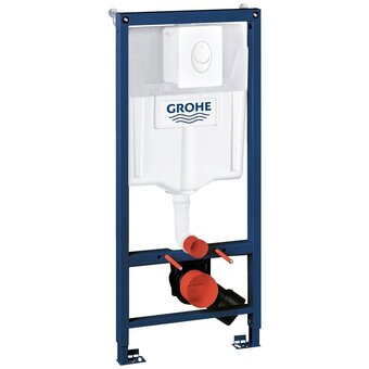  Инсталляция для унитаза Grohe Rapid SL 38722001 с клавишей белой 
