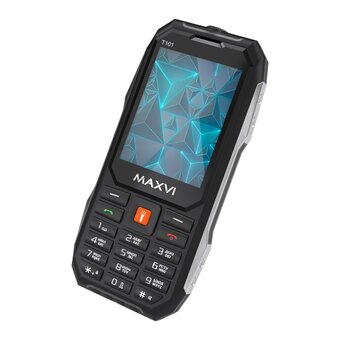  Мобильный телефон MAXVI T101 black 