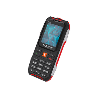  Мобильный телефон MAXVI T100 red 