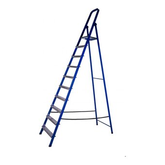  Стремянка стальная с алюминиевыми ступенями STAIRS CS10 10 ступеней 