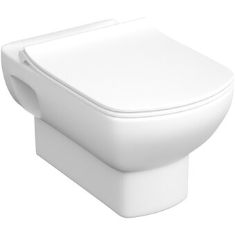  Унитаз подвесной с инсталляцией Roca Dama Senso Pack 893104680 +Slim сиденье дюропласт 