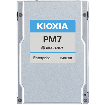  SSD Kioxia PM7-R KPM71RUG1T92 1920GB, 2.5" 15mm, SAS 24G, TLC, R/W 4200/3400 MB/s, IOPs 720K/155K 