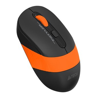  Мышь Fstyler A4Tech FG10 черный/оранжевый оптическая (1147568) 
