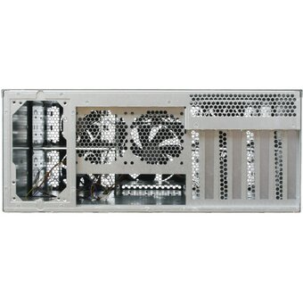  Корпус Procase RE411-D0H16-E-55 4U server case,0x5.25+16HDD,черный,без блока питания,глубина 550мм,MB EATX 12"x13" 