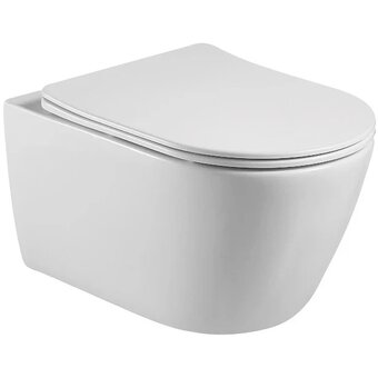  Унитаз с инсталляцией AQUATEK Standard Set Aquatek Бетта с тонким сиденьем soft-close 