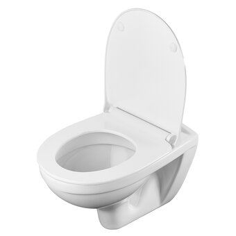  Унитаз подвесной с инсталляцией Santek Бореаль 1.WH50.1.544 с крышкой SoftClose с микролифтом и клавишей смыва хром 