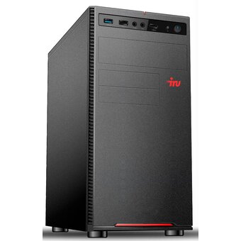  ПК IRU Home 310H5SE (1 670 129) MT i3 10100 (3.6) 8Gb SSD240Gb UHDG 630 Windows 11 Home Single Language 64 GbitEth 400W черный 