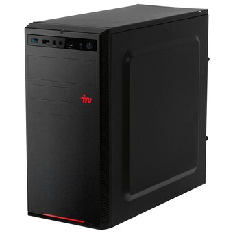  ПК IRU Home 310H5SE (1 670 129) MT i3 10100 (3.6) 8Gb SSD240Gb UHDG 630 Windows 11 Home Single Language 64 GbitEth 400W черный 
