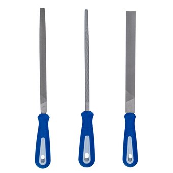  Набор напильников КОБАЛЬТ 2 247-729 двухкомпонентная рукоятка 3 шт 