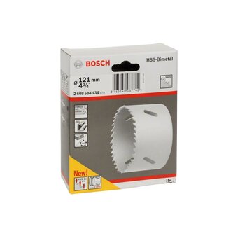  Коронка биметаллическая BOSCH 2608584134 Standart 121мм 1шт 