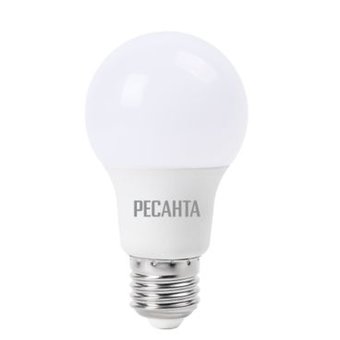  Лампа светодиодная Ресанта LL-R-A60-7W-230-4K-E27 