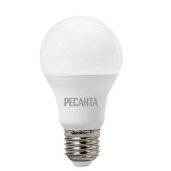  Лампа светодиодная Ресанта LL-R-A60-11W-230-4K-E27 