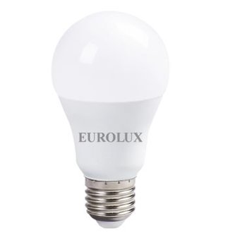  Лампа светодиодная Eurolux LL-E-A60-15W-230-6K-E27 