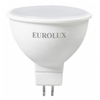  Лампа светодиодная Eurolux LL-E-MR16-7W-230-4K-GU5.3 