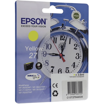  Картридж Epson C13T27044022 I/C Yellow WF7110/7610/7620 
