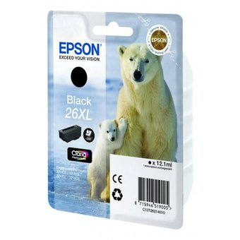  Картридж Epson C13T26214012 I/C (b) XP600/7/8_XL pigment new 