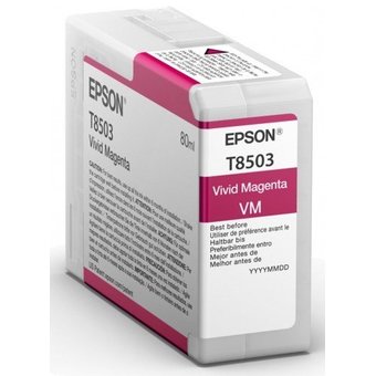  Картридж Epson C13T850300 T850 SC-P800 VividMagenta T850300 UltraChrome HD 80ml 