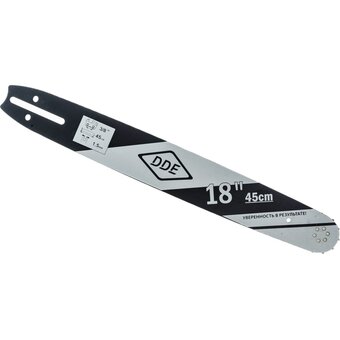  Шина для цепной пилы DDE 188SLHD009 (910-713) сварная 18"/45 см-3/8"-1.5-68z (для цепи 73LPX) (H268,272,365,372) 