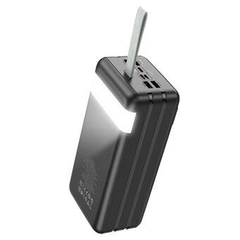  УЦ Аккумулятор внешний резервный HOCO J86B Electric 22.5W fully compatible 60000mAh (чёрный) (плохая упаковка) 