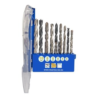  Набор сверл комбинированный ПРАКТИКА Профи 640-391 18 шт 
