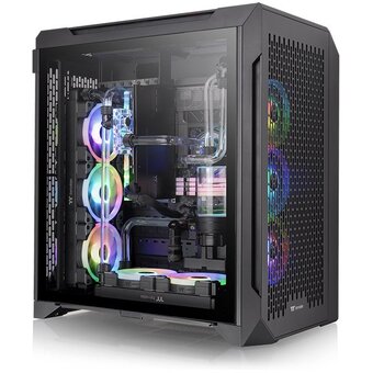  Корпус Thermaltake CTE C700 Air черный CA-1X7-00F1WN-00 без БП ATX 3x140mm 2xUSB3.0 1xUSB3.1 audio bott PSU 