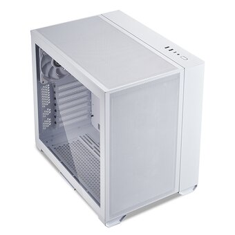  Корпус LIAN LI PC-O11 Dynamic Mini Air White (G99.O11AMW.00) EATX/ATX/M-ATX, 2xUSB 3.0, 1xUSB Type-C, 1xAudio, 2x140mm PWM, 1x120mm PWM 