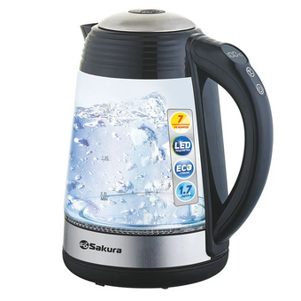  Электрочайник SAKURA SA-2173DBK LED дисплей 