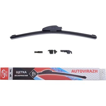  Щетка с/о AutoVirazh "AV-155Y" 35см/14" бескаркасная 