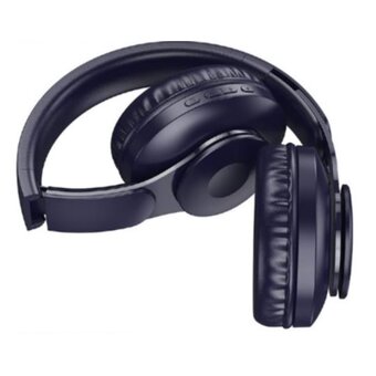  УЦ Наушники полноразмерные bluetooth HOCO W45 Enjoy BT (синий) (плохая упаковка) 