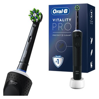  Зубная щетка электрическая Oral-B Vitality Pro черный 