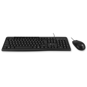  Клавиатура + мышь OKLICK S650 (1875246) клав черный мышь черный USB Multimedia 