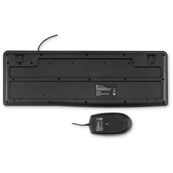  Клавиатура + мышь OKLICK S650 (1875246) клав черный мышь черный USB Multimedia 