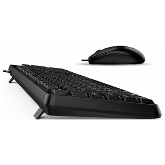  Комплект клавиатура+мышь Genius Smart КМ-170 (31330006403) проводной USB black 