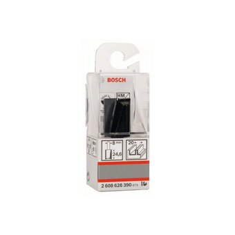  Фреза пазовая прямая BOSCH 2608628390 20/25/8мм 