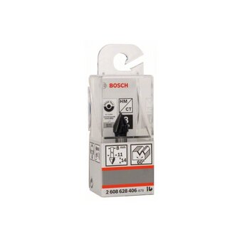  Фреза пазовая V-образная BOSCH 2608628406 11/60/8мм 