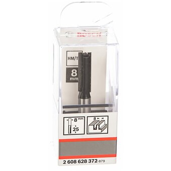  Фреза пазовая прямая BOSCH 2608628372 8/25,4/8мм 
