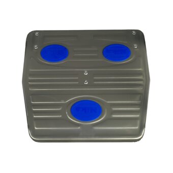  Стремянка Ника СМ4 стальная, 4 широких ступеней, с лотком для инструмента 