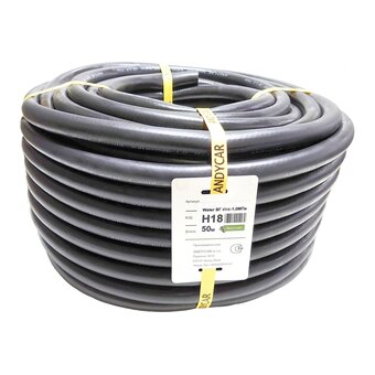  Шланг резиновый Andycar H18 3-х слойный для горячей/холодной воды 