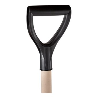  Лопата снеговая Cicle Витязь (4607156361878) с деревянным черенком и V-ручкой 