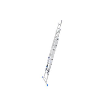  Лестница трехсекционная LadderBel LS309 алюминиевая 9 ступеней 