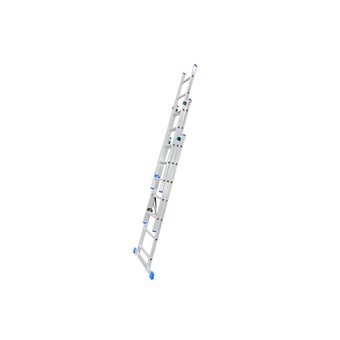  Лестница трехсекционная LadderBel LS307 алюминиевая 7 ступеней 
