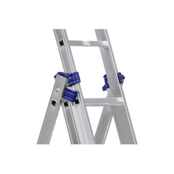  Лестница универсальная ALUMET HS3 6312 трехсекционная алюминиевая 