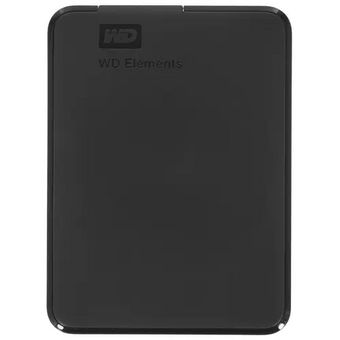  Внешний HDD WD Elements Portable WDBU6Y0050BBK-WESN 5ТБ 2,5" 5400RPM USB 3.0 Black 