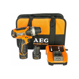  Дрель-шуруповерт AEG BS12C2 LI-202B акк (4935448465) 