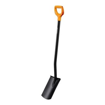  Лопата штыковая Fiskars Solid (1066717) с закругленным лезвием 