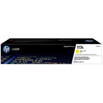  Тонер-картридж Hi-Black (HB-W2072A) для HP Color Laser 150a/150nw/178nw/179fnw, №117A, Y, 0,7K 