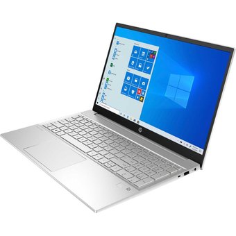  Ноутбук HP Pavilion 15-eh1023ur 3E3S0EA silver (AMD Ryzen 5 5500U 8Gb 512Gb SSD noDVD VGA int DOS) 