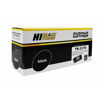  Тонер-картридж Hi-Black (HB-TK-3170) для Kyocera P3050dn/P3055dn/P3060dn, 15,5K, с/ч 