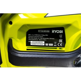  Газонокосилка Ryobi RY18LMX40A-0 One+ 5133004584 без акк и ЗУ 